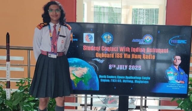 सारा शेकटकर को अंतरिक्ष यात्री शुभांशु से बात करने का अवसर मिला