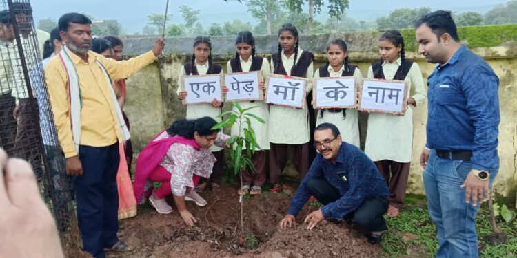 गुरु पूर्णिमा पर वृक्षारोपण : प्रकृति और गुरु दोनों को नमन