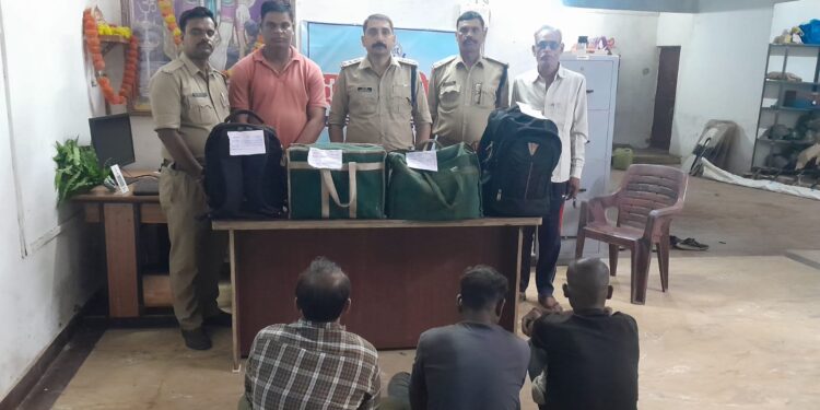 स्लीमनाबाद पुलिस द्वारा अवैध शराब पर की गई कार्यवाही –