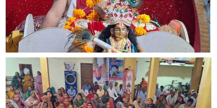 ईश्वर ने हमको मनुष्य जन्म,चार पुरुषार्थ धर्म,अर्थ,काम और मोक्ष प्राप्ति के लिए दिया…पंडित सच्चिदानंद जी शर्मा