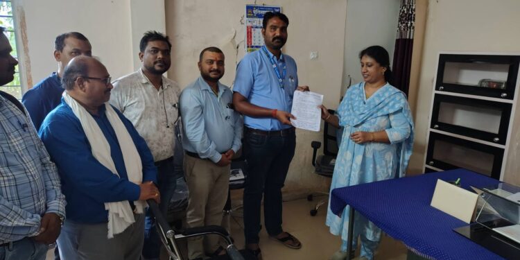 ढीमरखेड़ा के क्षेत्र के पटवारियों ने अपनी विभिन्न मांगों को लेकर तहसीलदार को ज्ञापन सौंपा