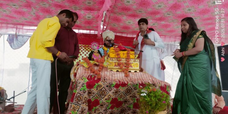 *सात दिवसीय संगीतमय भागवत कथा पूर्णाहुति के साथ संपन्न*