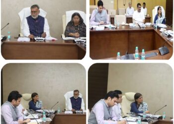 जल, भूमि संरक्षण के लिये ठोस प्रयास आवश्यक : मंत्री श्री पटेल राजीव गांधी जल संग्रहण क्षेत्र प्रबंधन मिशन की साधारण सभा की बैठक