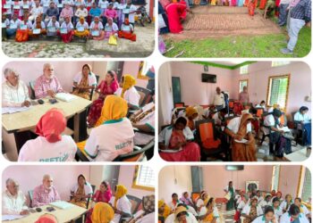 सब्जी उत्पादन एवं नर्सरी प्रबंधन प्रशिक्षण परीक्षा संपन्न।