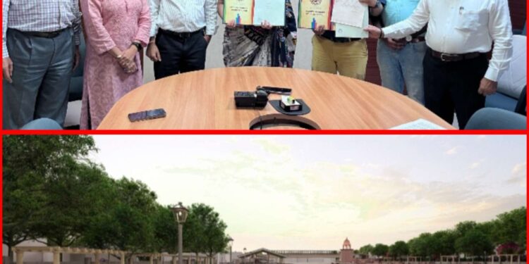 *चित्रकूट का होगा कायाकल्प, श्रद्धालुओं और पर्यटकों को मिलेंगी विश्व स्तरीय सुविधाएं*  *मध्य प्रदेश टूरिज्म बोर्ड और सावनी हेरिटेज कंजर्वेशन प्रा. लि. के बीच हुआ अनुबंध*