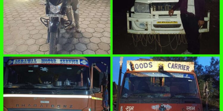 **शराब पीकर वाहन चलाने वालों पर यातायात पुलिस की सख्त कार्रवाई — 15 वाहन चालकों पर ₹1,50,500 का जुर्माना**