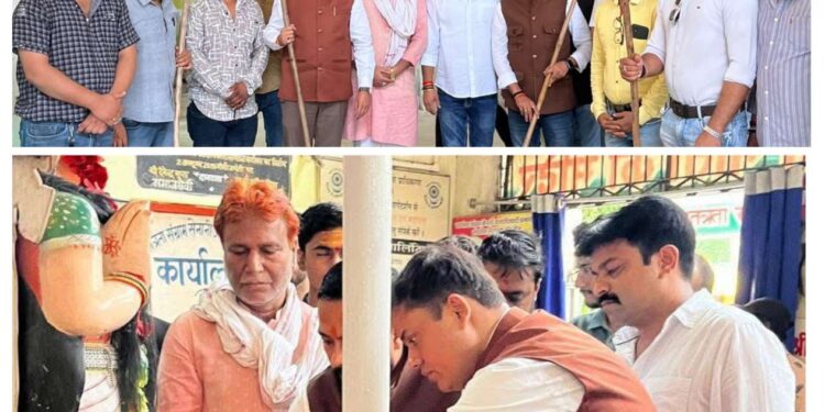 *कारगिल विजय दिवस पर भाजयुमो ने शहीद स्मारक में चलाया स्वच्छता अभियान, भाजयुमो के प्रदेश मीडिया प्रभारी अंकित गर्ग सहित बड़ी संख्या में कार्यकर्ता हुए शामिल*