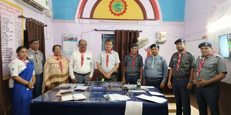 स्काउट गाइड ने मनाया स्कार्फ दिवस