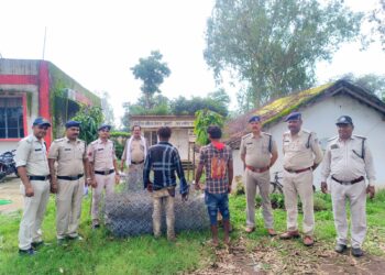 तार फेंसिंग के दो आरोपियों को पुलिस ने किया गिरफ्तार,भेजा जेल