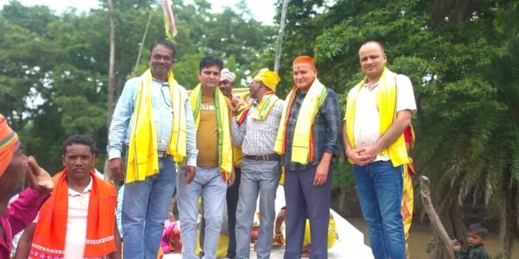 सिलौंडी क्षेत्र में विश्व आदिवासी दिवस में विविध आयोजन हुए