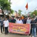 *अखिल भारतीय विद्यार्थी परिषद द्वारा 75 फीट के तिरंगे के साथ निकाली तिरंगा यात्रा*