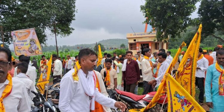 गोलान ग्वाल वंशी समाज की वसुदेव कुटुंबकम के भाव को लेकर विशाल मोटरसाइकिल रैली