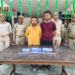 थाना तालग्राम पुलिस, एसओजी/सर्विलांस टीम की संयुक्त कार्यवाही में लूट की घटना में वांछित 02 बदमाश गिरफ्तार जिनके कब्जे से लूटा गया 1 जोडी पायल, 01 ओम का लॉकेट, 7000/- हजार रुपये व घटना मे प्रयुक्त वैगनआर कार बरामद ।