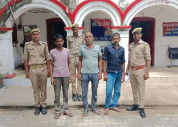 *थाना इन्दरगढ़ पुलिस टीम द्वारा 03 नफर वारण्टी को गिरफ्तार कर भेजा गया जेल ।*