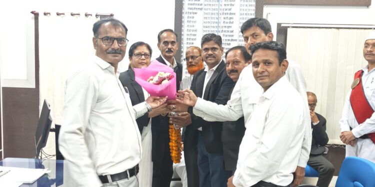 प्रधान जिला एवं सेशन न्यायाधीश तृप्ति शर्मा का जिला अधिवक्ता संघ के पदाधिकारी ने पुष्प गुच्छ देकर किया स्वागत अभिनंदन