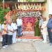 *नगर निगम कार्यालय में विराजित भगवान गणेश का पूजन-अर्चन कर महापौर ने लिया आशीर्वाद*  *नगरवासियों के सुख समृद्धि की, की कामना*