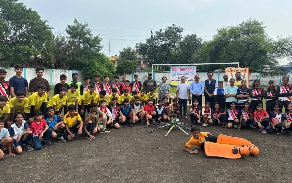 राष्ट्रीय खेल दिवस के अवसर पर मैत्री मैच का आयोजन…!