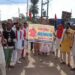 नशा-मांस मुक्त हो समाज निकली सद्भावना रैली,,, किया अखंड दुर्गा चालीसा पाठ,,