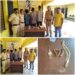 सुने घर में चोरी की घटना को अंजाम देने वाले तीन आरोपियों को पुलिस द्वारा चंद घंटो में किया गिरफतार