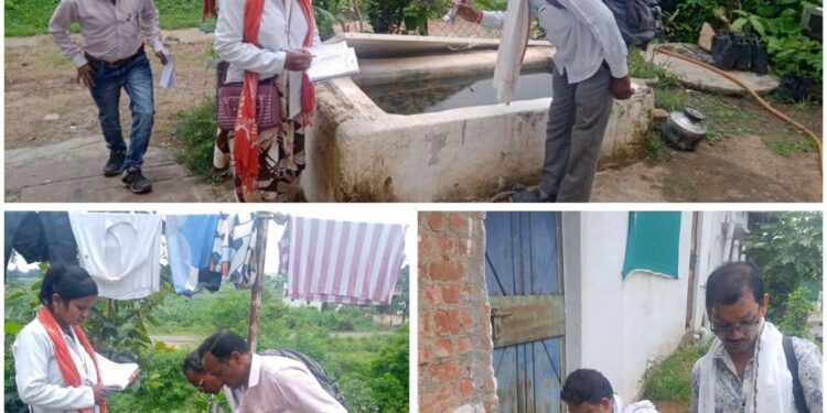 *शहरी क्षेत्र छिंदवाड़ा के वार्ड क्रमांक-03 में 89 घरों में डेंगू के लार्वा का सर्वे किया गया व 10 घरों में पाये लार्वा को नष्ट कराया गया*