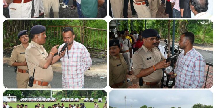 *पुलिस अधीक्षक जबलपुर श्री सम्पत उपाध्याय के निर्देश पर जबलपुर जिले के थानों में लिस्टिड गुण्डा एवं निगरानी बदमाशों की कराई गयी सामुहिक गुण्डा परेड*
