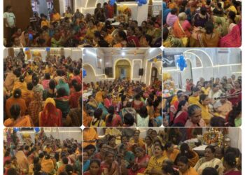 *श्री राम मंदिर में हुआ भगवान श्रीकृष्ण की छठी पूजन का आयोजन*