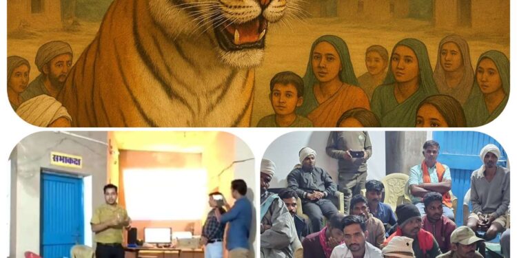 *वन्य जीव संरक्षण हेतु नवीन कार्यक्रम “बघवा संगत” की हुई शुरुआत*