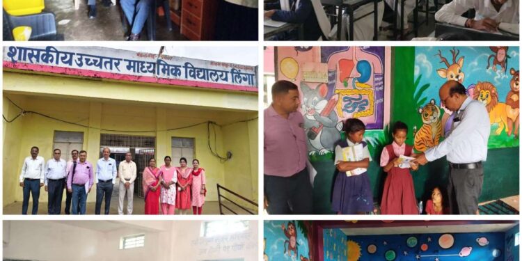 *जिला शिक्षा अधिकारी श्री बघेल ने किया जिले के विभिन्न शासकीय संस्थानों का आकस्मिक निरीक्षण*  *पीएमश्री विद्यालय भैसादंड में शैक्षणिक गुणवत्ता न्यून पाई जाने पर दो शिक्षकों की वेतन वृद्धि रोकी गई*