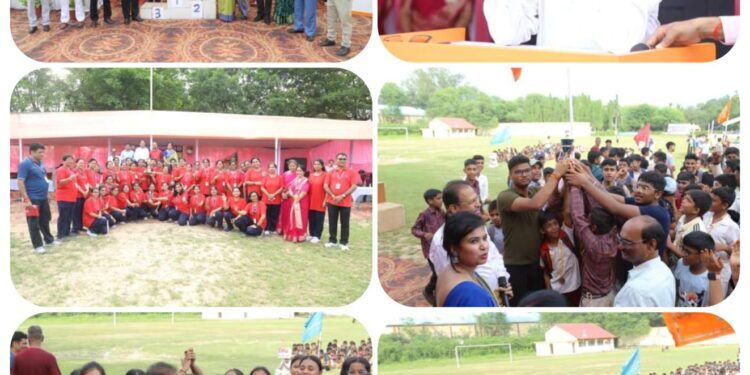 कटनी शहर डी ए वी नेशनल स्पोर्ट ( क्लस्टर लेवल संभाग स्तरीय) प्रतियोगिताओं में जे पी वी डी ए वी विद्यालय के विद्यार्थियों ने लहराया परचम