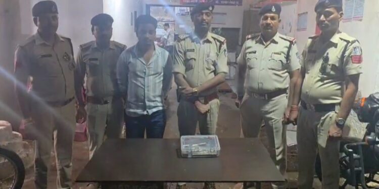 *💥थाना रंगनाथ नगर अंतर्गत कट्टा लिए युवक का वीडियो viral होने पर रंगनाथ पुलिस की त्वरित कार्यवाही💥*