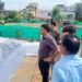 कलेक्टर ने किया भगवान श्री गणेश की प्रतिमा विसर्जन कुण्ड का निरीक्षण