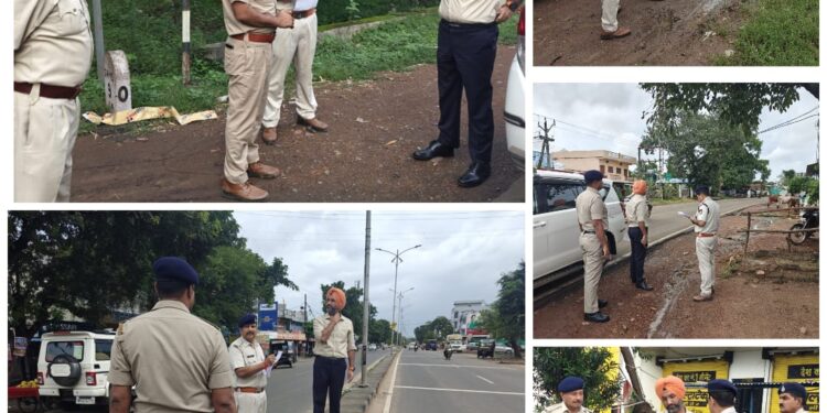 नर्मदापुरम में सड़क दुर्घटनाओं में कमी लाने हेतु पुलिस अधीक्षक डॉ गुरकरन सिंह सड़क पर उतरे ….!वीडियो