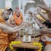 श्री चंद्र प्रभु दिगंबर जैन मंदिर में वार्षिक अभिषेक और शांतिधारा हुई
