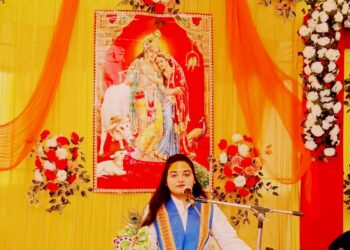 श्रीमद् भागवत कथा महापुराण के द्वितीय दिवस भगवान के 24 अवतारों का वर्णन *कथा व्यास किशोरी वैष्णवी गर्ग जी ने बताया कि भगवान की कथा विचार, वैराग्य, ज्ञान और हरि से मिलने का मार्ग बताती है*