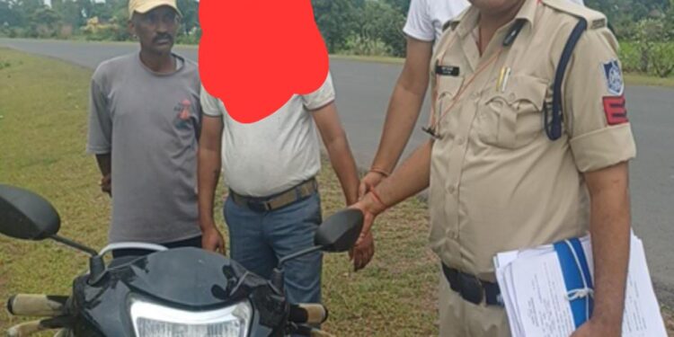 रीठी पुलिस ने जप्त किए अवैध (82 पाव) शराब,,,,,