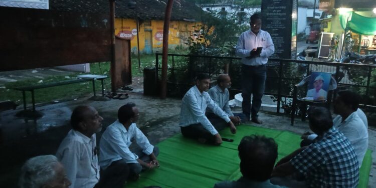 सिलौंडी में स्वतंत्रता सेनानी कंधी लाल जी का बलिदान दिवस मनाया