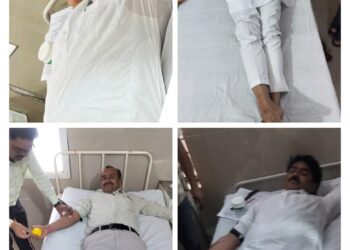 विधायक घनश्याम चंद्रवंशी ने 19 वीं बार किया रक्तदान”  नगर परिषद पानखेड़ी ने प्रधानमंत्री नरेंद्र मोदी जी जन्मदिन मनाया सेवा पखवाड़ा अभियान की शुरुआत करके…!