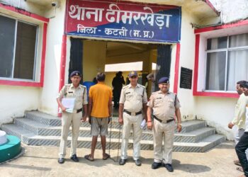 *बका लिए बदमाश को ढीमरखेड़ा पुलिस ने किया गिरफ्तार,भेजा जेल*