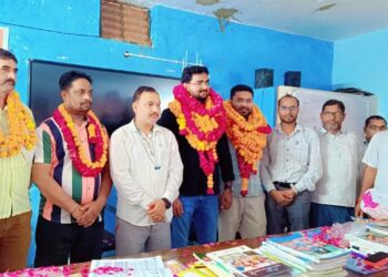 *आकाश बने ऐरायां के ब्लॉक महामंत्री एवं शैलेश संगठन मंत्री*