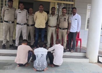 थाना रीठी पुलिस व्दारा विक्षिप्त युवक के साथ मारपीटकर मृत्यु कारित करने वाले 3 व्यक्ति गिरफ्तार