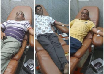 *छिंदवाड़ा में मानवता की नई मिसाल: पर्यूषण पर्व पर तीन जैन युवाओं का प्रेरणादायी रक्तदान*  *जागते रहो ग्रुप का 2009 यूनिट का गौरवशाली आंकड़ा पार*