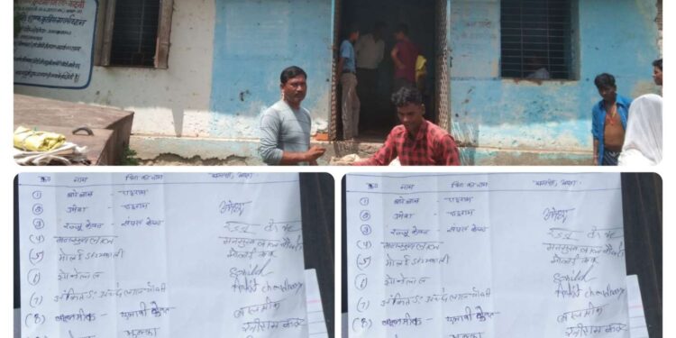 *ग्राम पंचायत पिपरा में पिपरा,एवं ग्राम पंचायत चोरी का तीन माह का मिल रहा राशन लालचंद नामदेव ने दी जानकारी