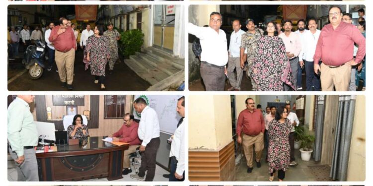 नवागत निगमायुक्त तपस्या परिहार ने किया पदभार ग्रहण