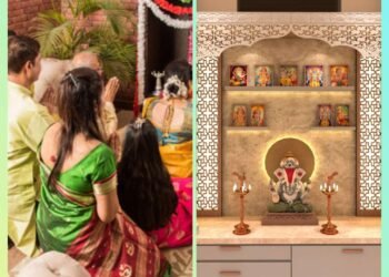 🪔 क्या घर का मंदिर जमीन पर रखना सही है? ज्योतिष और वास्तु से जानें नियम 🪔