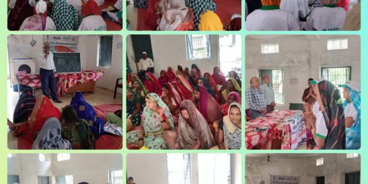 स्व सहायता समूह की महिलाओं को सब्जी उत्पादन एवं नर्सरी प्रबंधन का प्रशिक्षण दिया गया।