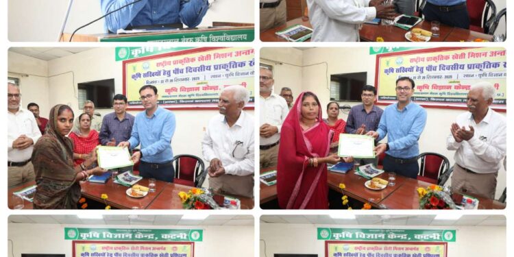 प्राकृतिक खेती का संदेश घर-घर तक पहुँचाएंगी कृषि सखियाँ – कलेक्टर तिवारी