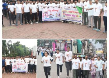 *विशेष जागरूकता अभियान ‘‘अभिमन्यु’’ के तहत मैराथन दौड़ का आयोजन‘‘*