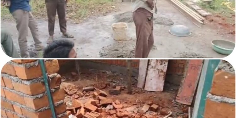 “सरपंच पर शासकीय भूमि कब्जाने का आरोप – ग्रामीणों ने जताया विरोध”