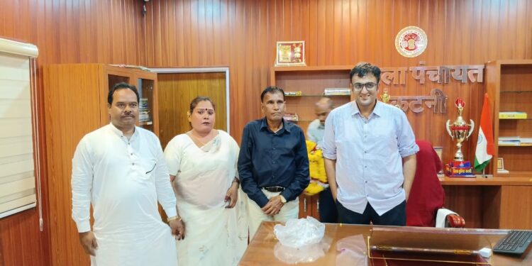 जिला पंचायत सदस्यों ने श्री गेमावत से की शिष्टाचार मुलाकात, सुखद और उज्जवल भविष्य की दी शुभकामनाएं