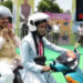 कुशाभाऊ ठाकरे इंटरनेशनल कन्वेंशन सेंटर में मेधावी बच्चों को स्कूटी वितरण किया, चाबी सौंपने के बाद सीएम डॉ. मोहन यादव स्कूटी पर छात्रा के साथ बैठे